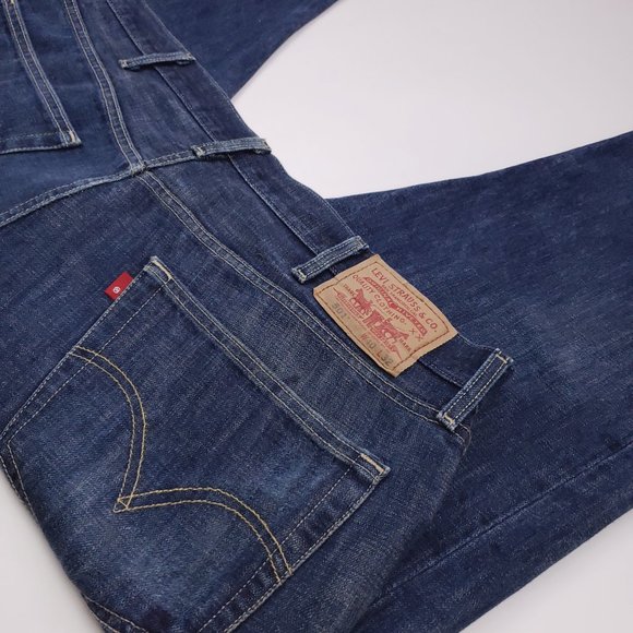 Levis 501 Jeans 40x30 Blue Mens Button Fly Regular - Picture 10 of 12